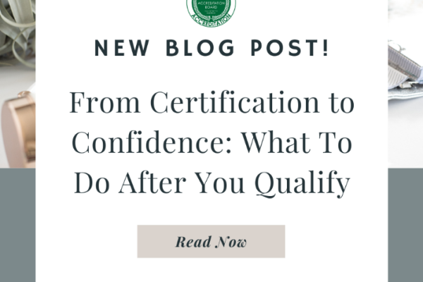 From Certification to Confidence: What To Do After You Qualify