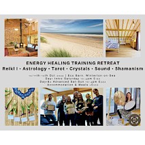 ENERGY HEALING TRAINING RETREAT •Reiki•Tarot•Crystals•Sound•Astrology•Shamanism