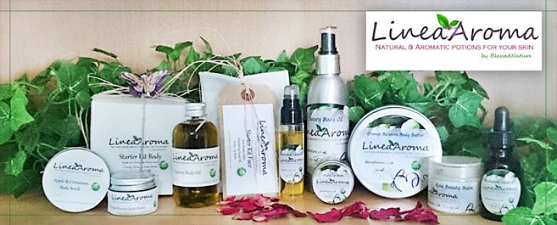 LINEA AROMA Natural & Aromatic Potions for your Skin