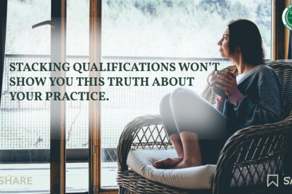 Stop Restacking the Same Qualifications & Just Go Do the Thing
