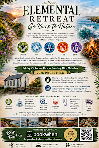 Anglesey Elemental Weekend Retreat
