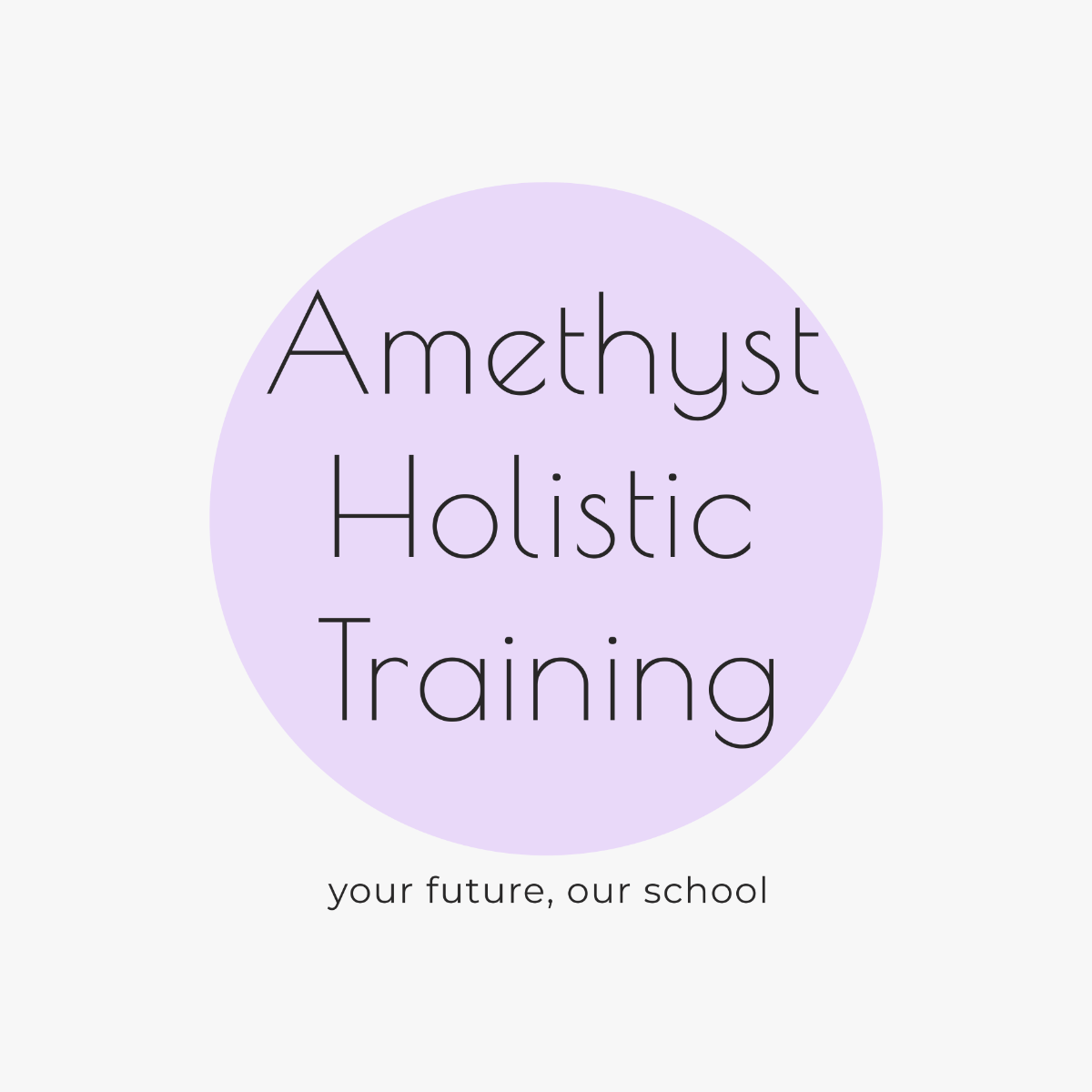 Amethyst Holistic Training logo