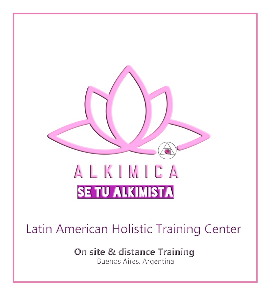 ALKIMICA - Capacitación Holística logo
